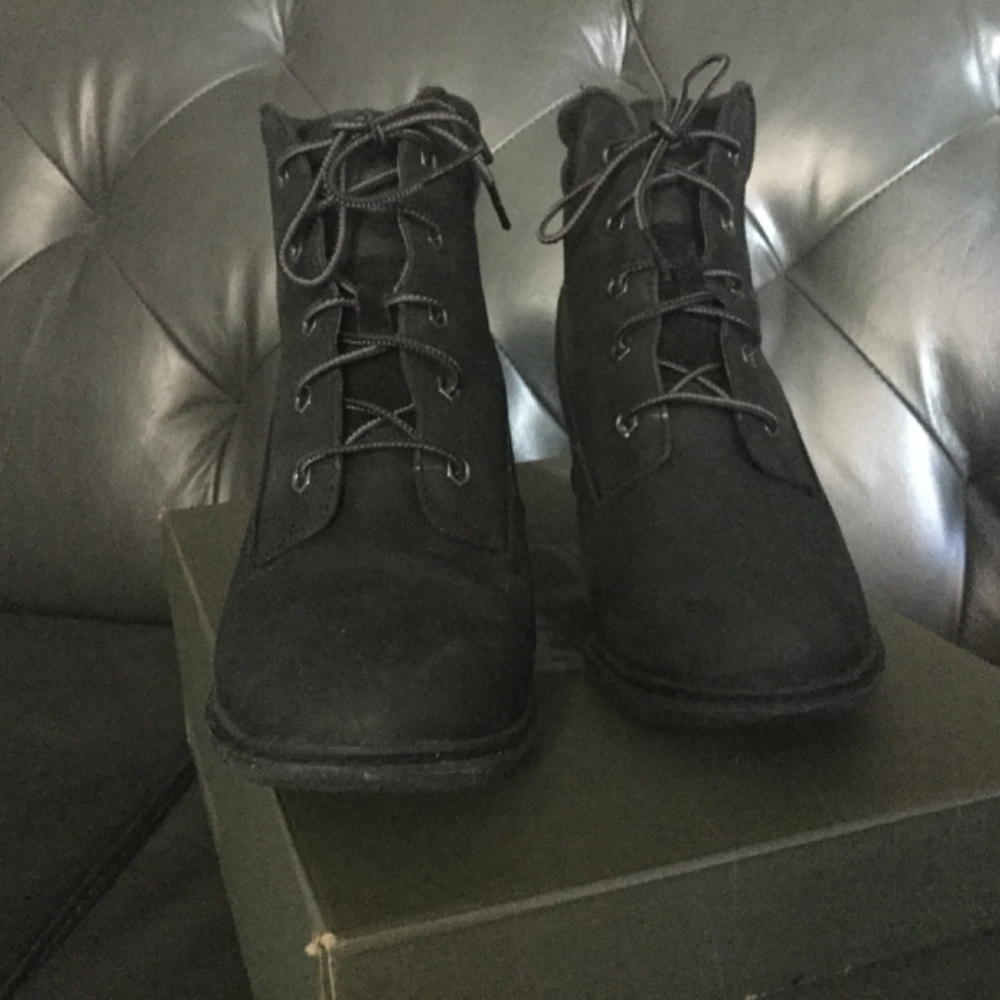 Timberland workboot wedge boots